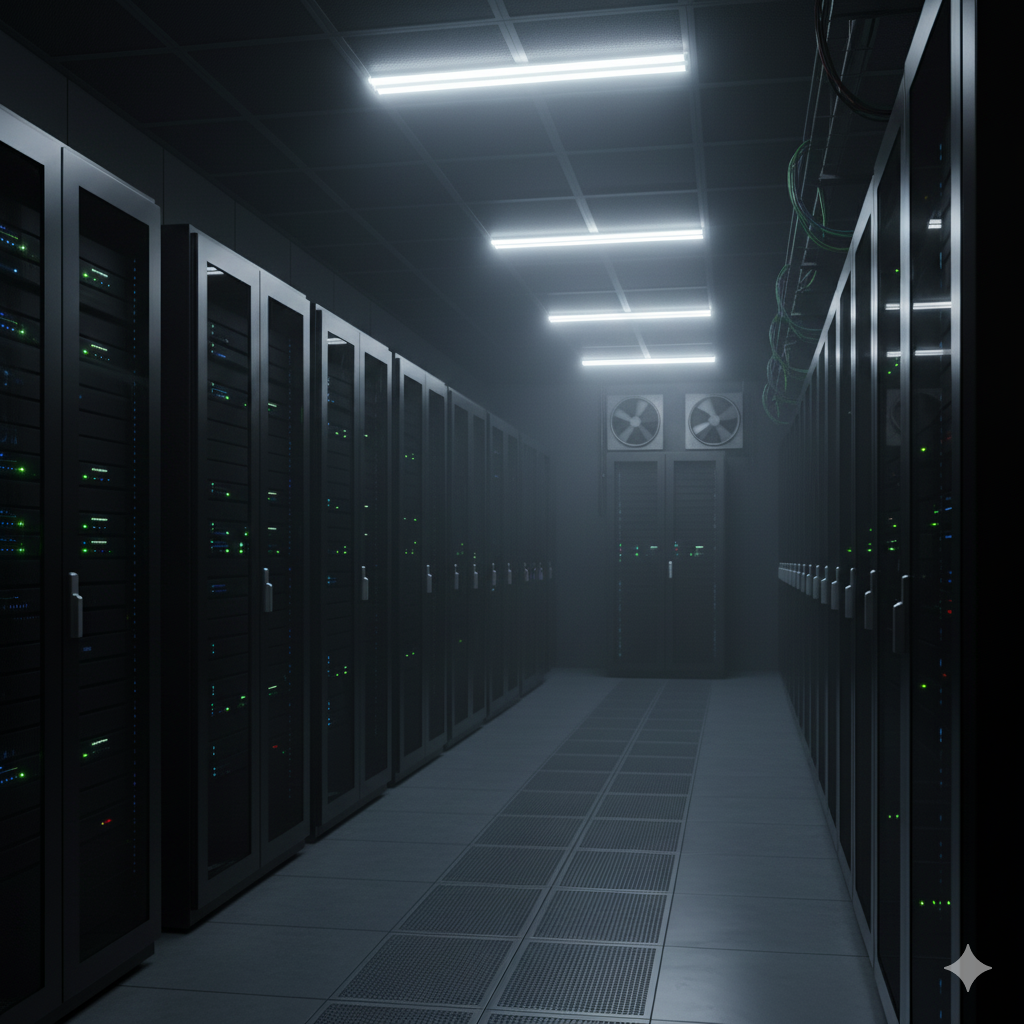 Graphenstone functional paint bg server room