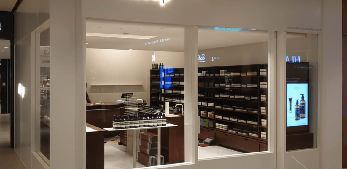 Portfolio aesop boutique