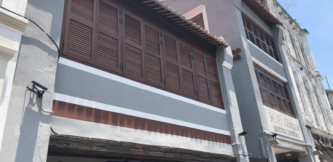 Portfolio lebuh cina heritage buildings