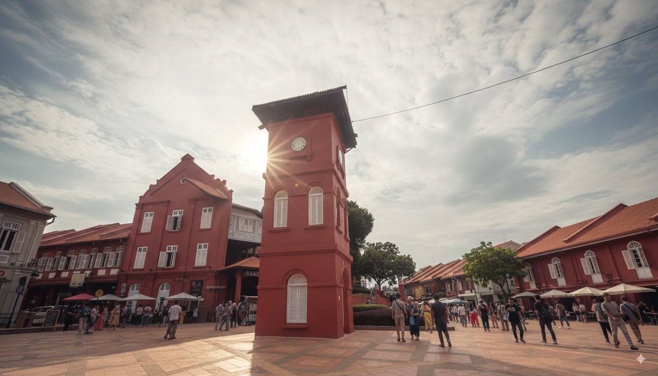 Portfolio melaka clock tower