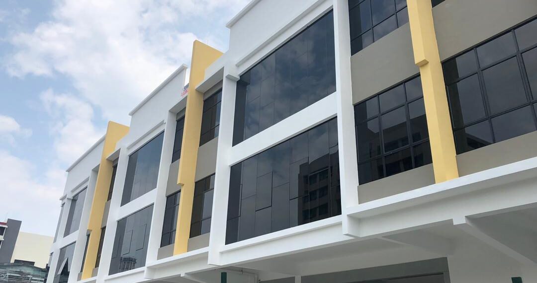 3 storey industrial building at sg petani, kedah.