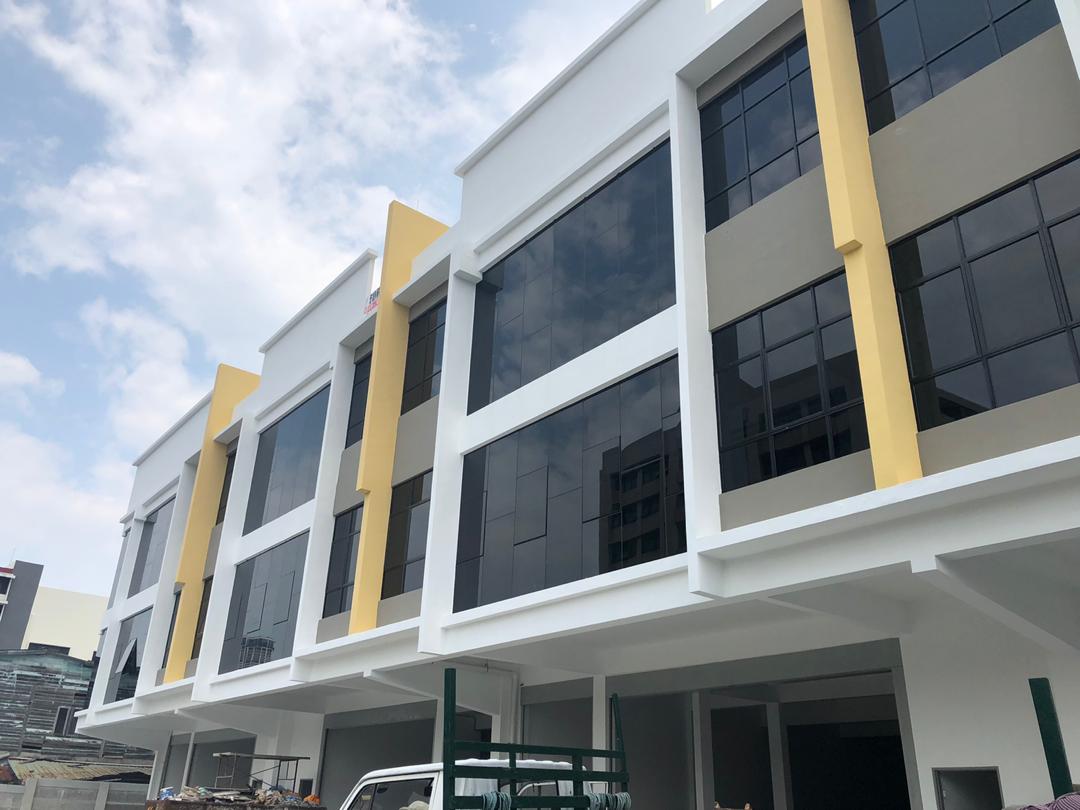 3 storey industrial building at sg petani, kedah.