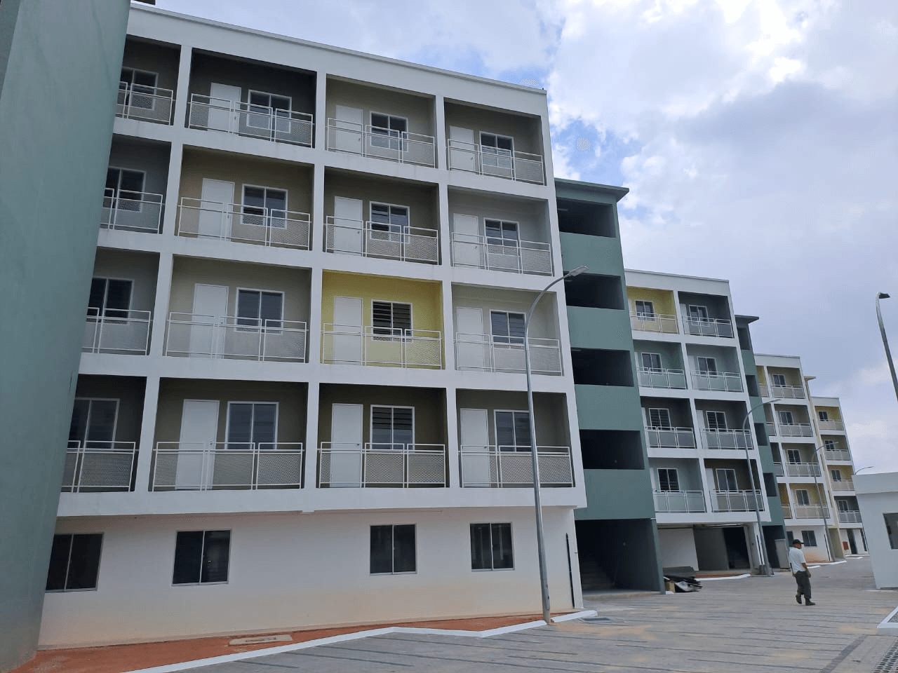 Heveapac 12 blocks of 5 storey hostel, seremban